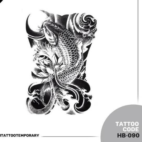 ✵ TATTO TEMPORARY / TATO TEMPORER /TATTO TEMPORER/TATO KULIT/ TATO ANTI AIR/TATTO BISA HILANG IKAN ▲