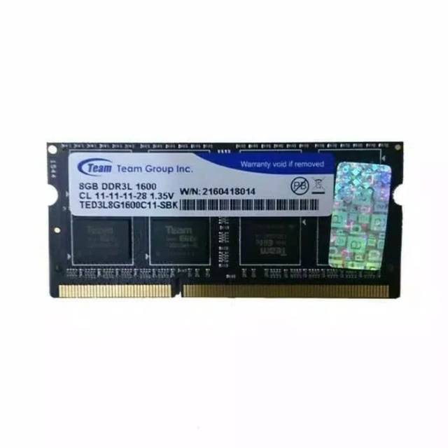 RAM Team Elite SO-DIMM DDR3L 8GB 12800Mhz