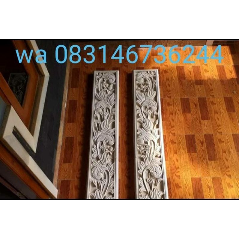 relief batu alam motif classic