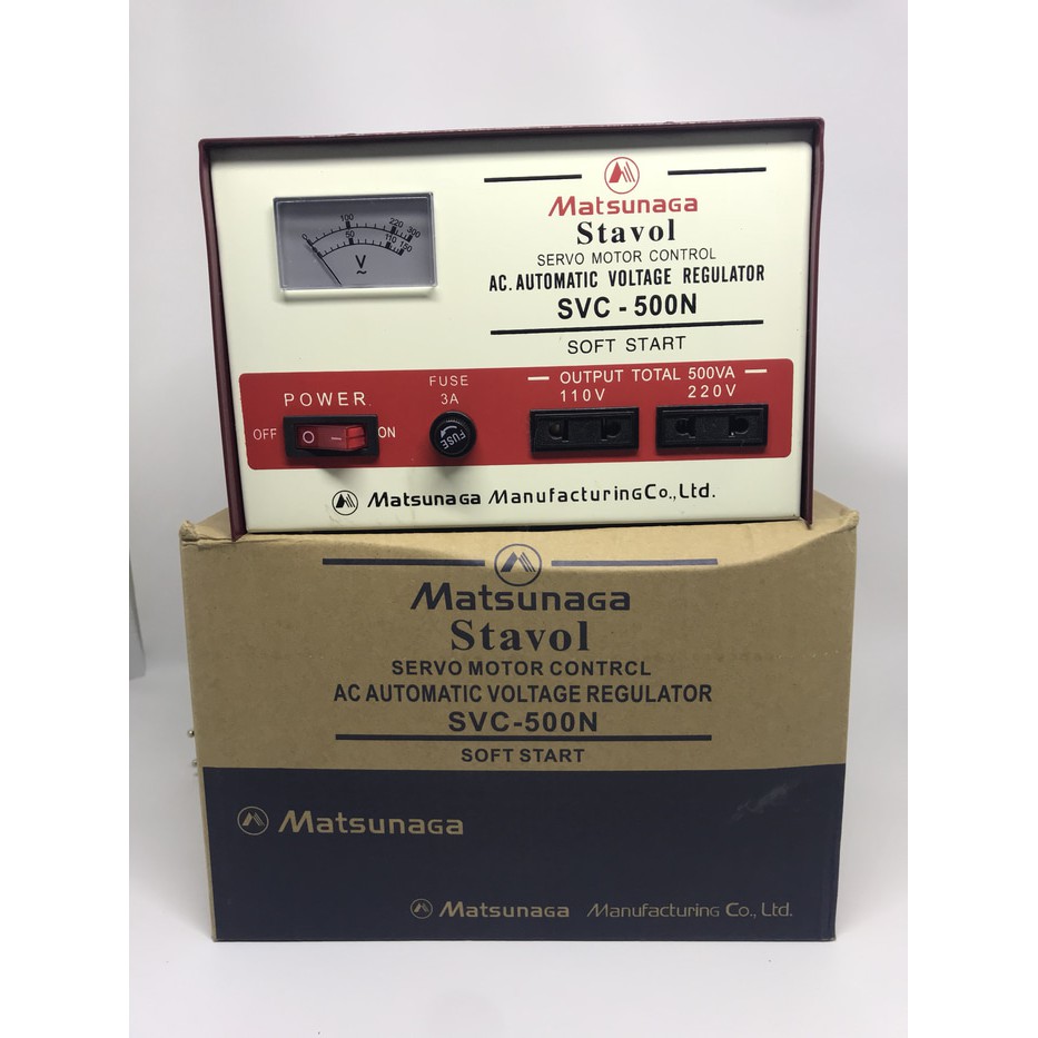 KPS-220 Stabilizer Matsunaga 500Watt 5000 Watt 5000w Stavol SVC 500N
