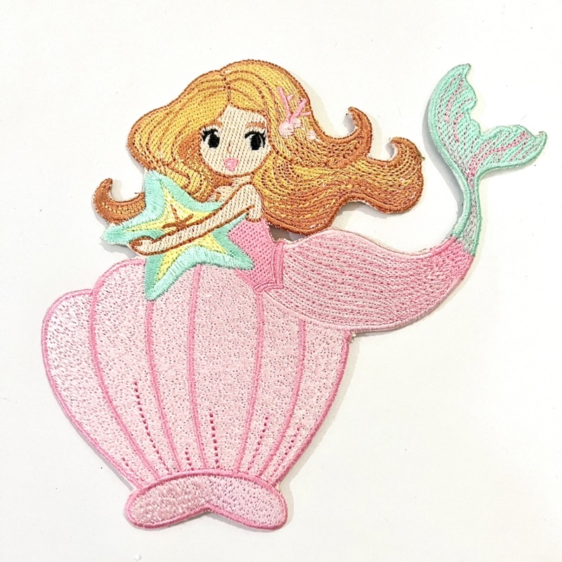 Patch Bordir Mermaid