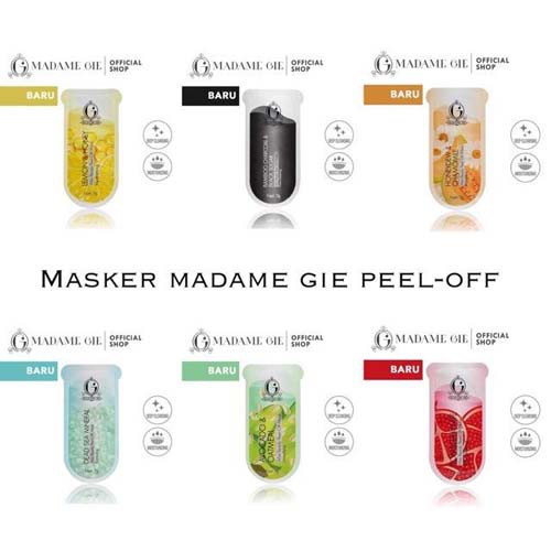 Madame Gie Mini Ready Peel Off Mask - Masker Peel Off