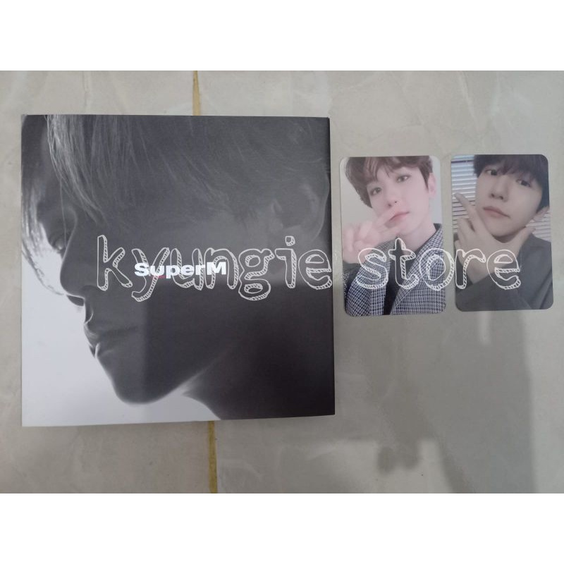 SuperM The 1st Mini Album US. Ver (Baekhyun Cover), Photocard Baekhyun Welkit 2019