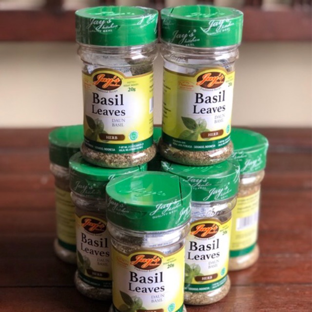 

Jays kitchen bumbu rempah daun Basil 25gr