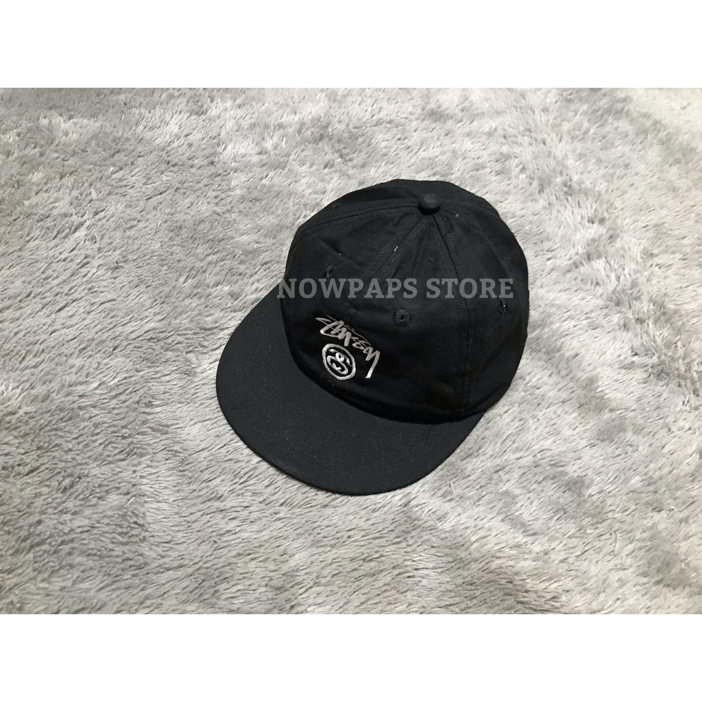 SNAPBACK STUSI/BLACK SNAPBACK BORDIR