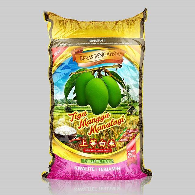 Beras Bengawan Tiga Mangga Manalagi Balikpapan 5kg 10kg 25kg Indonesia