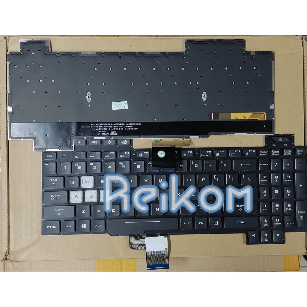 Keyboard Asus ROG Strix Hero II GL504 GL504g GL504gm GL504gv GL504gw