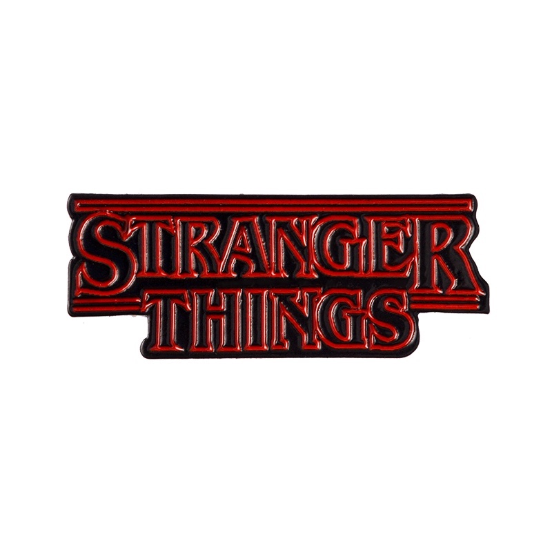 Pin Bros Enamel Desain Stranger Things Untuk Aksesoris Kerah