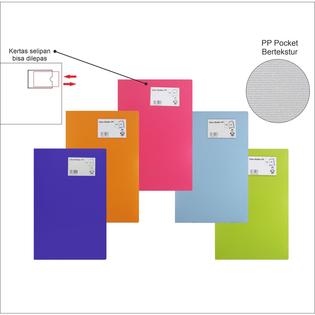 

Dokumen Keeper / Clear Holder / Document Keeper / Display Book EAGLE F4/FC 60 Pocket