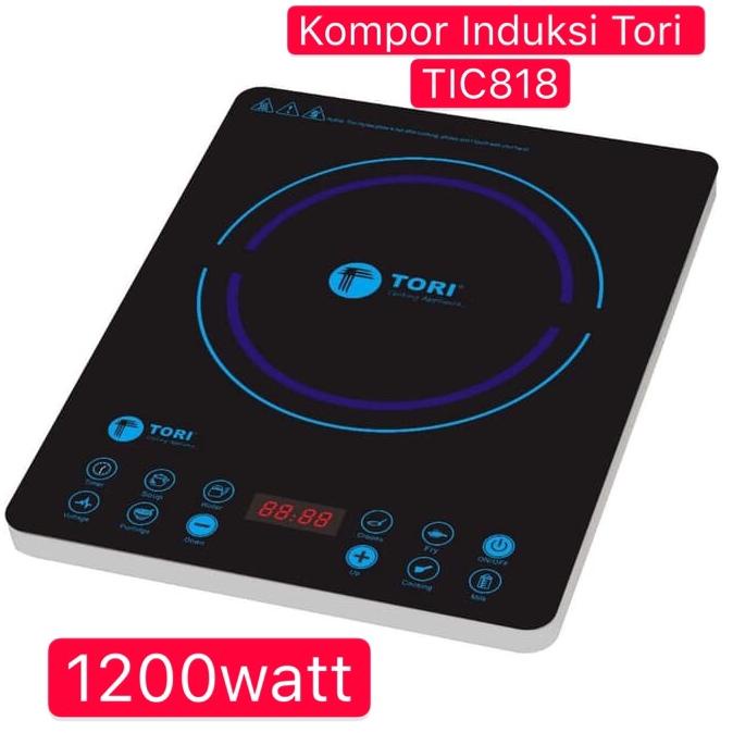 Tori Kompor Induksi TIC 818 1200watt / kompor listrik Tori TIC818