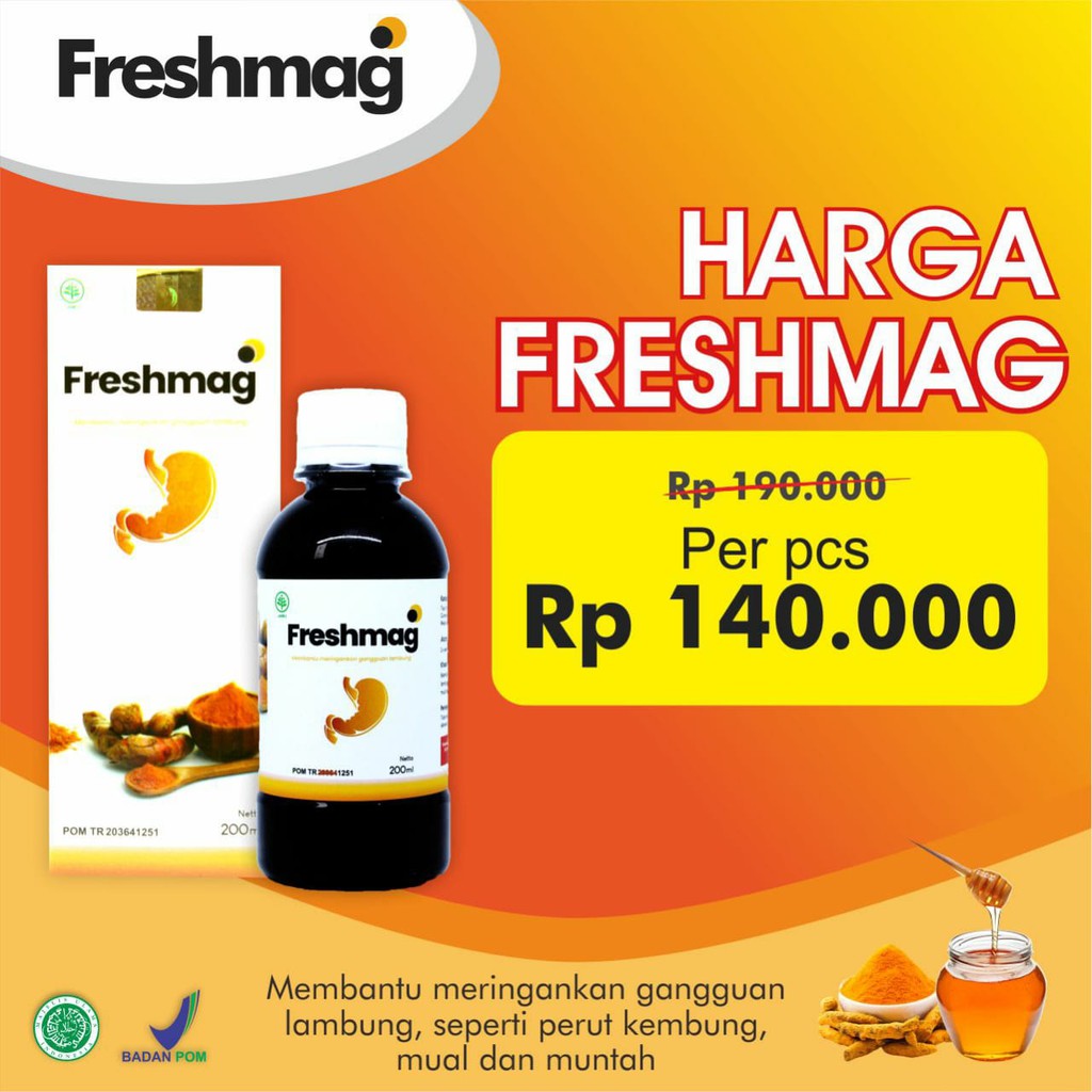 MADU VIRAL FRESHMAAG ASAM LAMBUNG - MADU FRESHMAG ATASI ASAM LAMBUNG AMPUH DALAM 3 JAM!!! 200ml