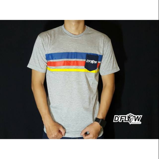 Tshirt dflow ecer dan grosir