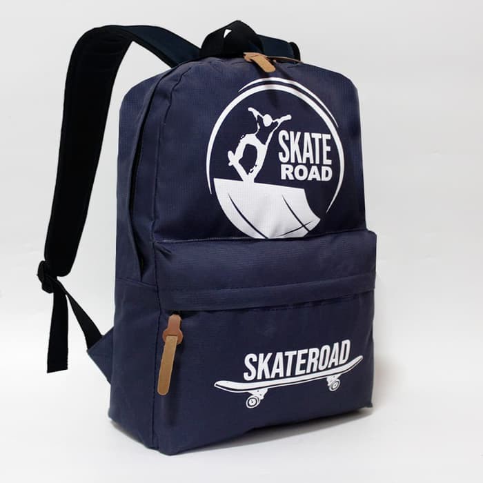 Tas Ransel Sekolah Skate SMP SMA Tas Anak Sekolah Cowok Skateboard Laki