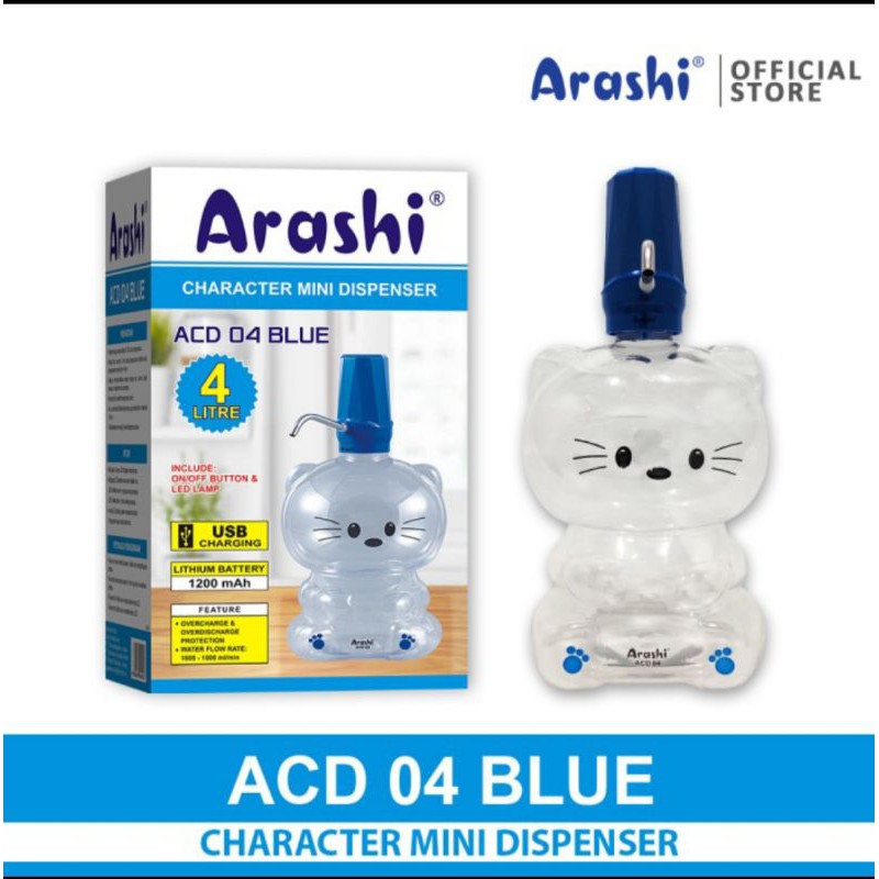 ARASHI DISPENSER MINI KARAKTER ACD 4 LITER