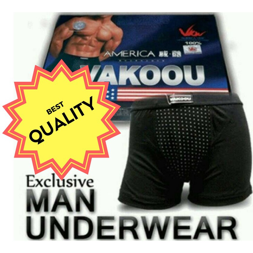 promo ASLI ORIGINAL CELANA DALAM VAKOOU PRIA MEMPERBESAR ALAT VTAL murah kualitas bagus