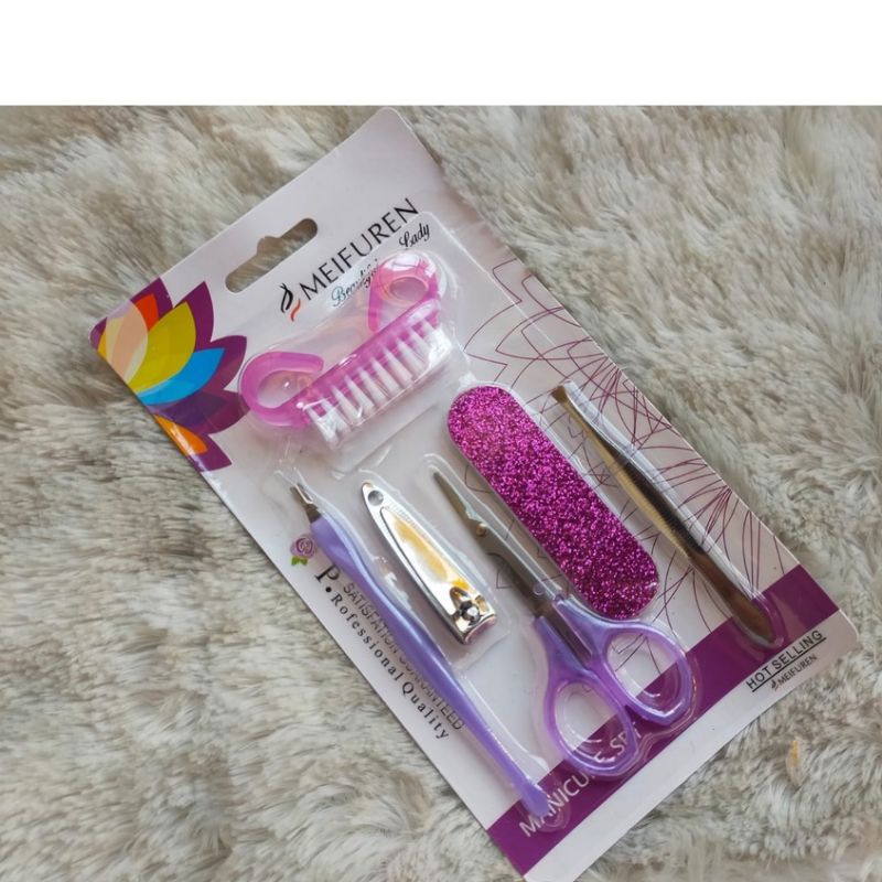 MEDICURE DAN MANICURE SET BEAUTY LADY ALAT MEDICURE DAN PEDICURE SET