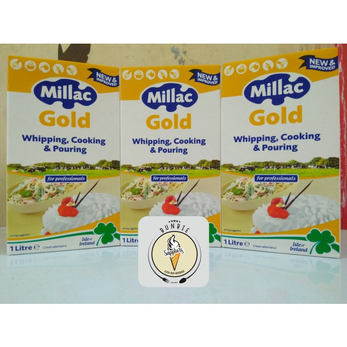 

Krim- Millac Gold Whipping / Cooking Cream 1Liter -Krim.