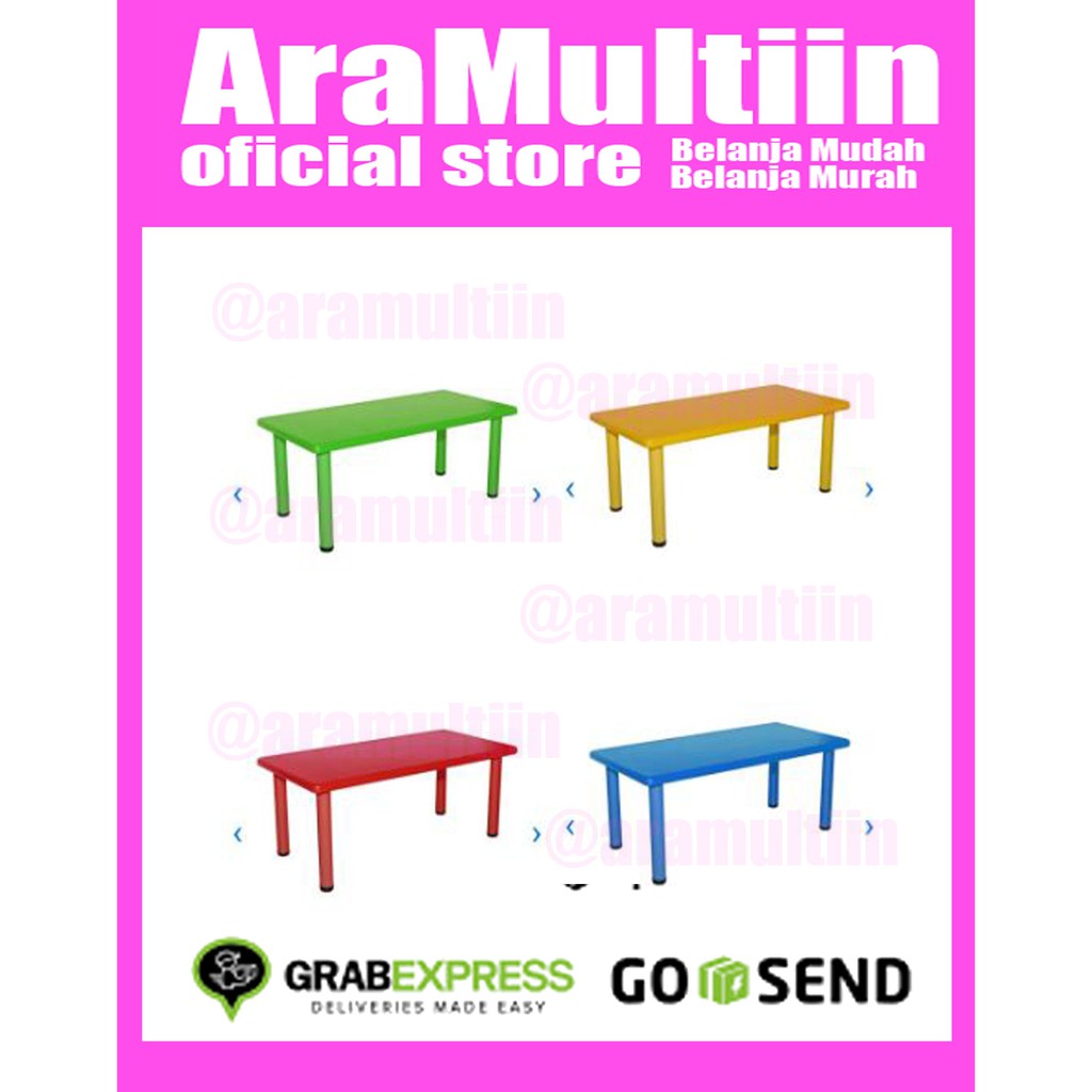 INFORMA - MEJA BELAJAR ANAK / MEJA KELAS TK SD / YARIS TABLE RECTANGLE
