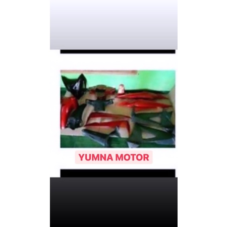 Cover Bodi  body full set revo lama merah