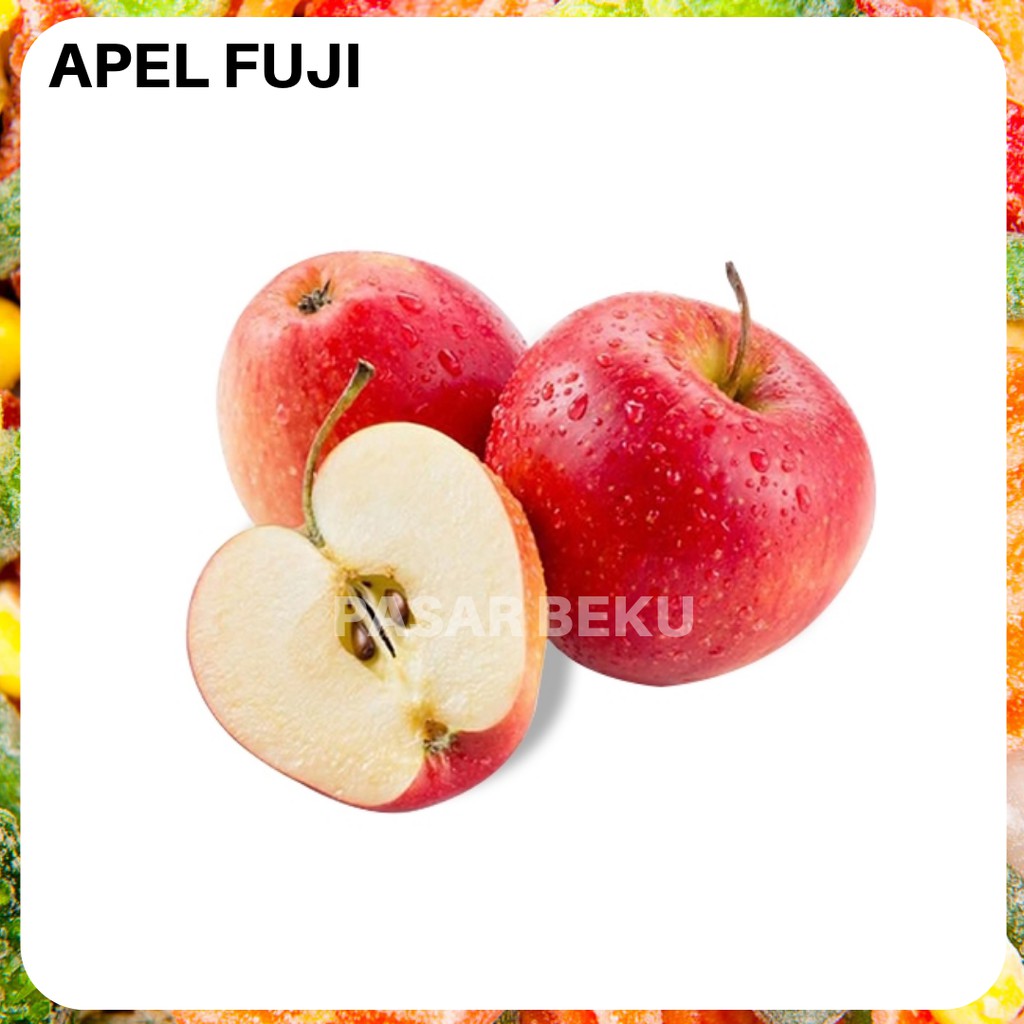 

(Khusus AREA SUMBAR) Apel Fuji Import 500gr Buah Segar Manis Jus Sehat Padang