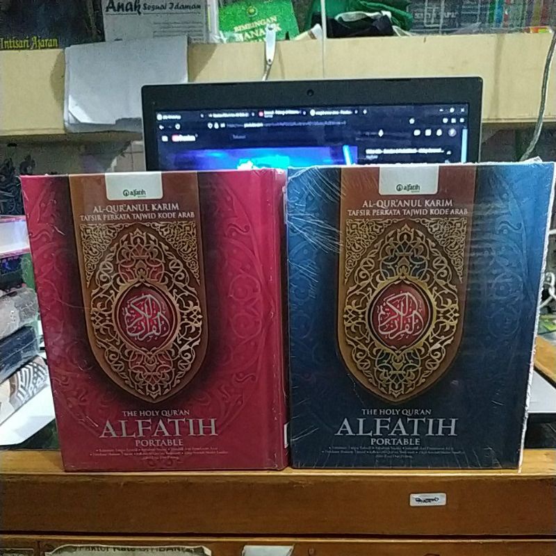 Al quran Al Fatih Portable B6 - Al Quran Al Fatih Perkata B6 - Mushaf Alfatih B6 Translite Perkata