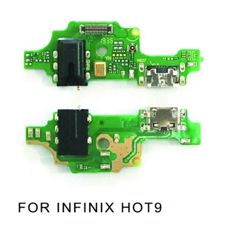 Fleksibel Flexibel Flexible Papan PCB Con Cas Con TC Konektor Charger INFINIX HOT 9 X655