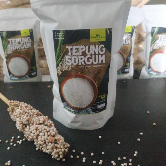 

TEPUNG LOKAL/Gluten Free/Tepung Sorgum 500gr/Beras Sorgum terdaftar P-IRT 2063517010121-25