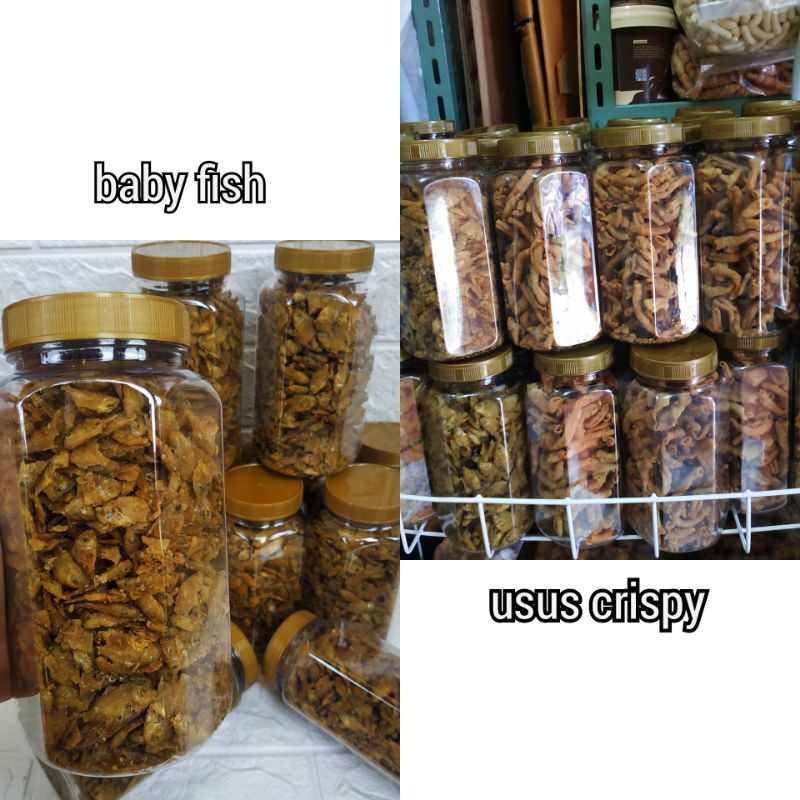 BABY FISH 200GR / IKAN CRISPY/ IKAN PETEK GURIH / USUS