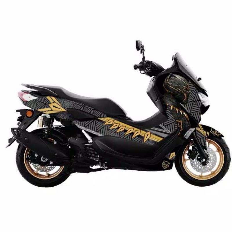 Stiker Decal New Nmax 2020 Fullbody Black Panther