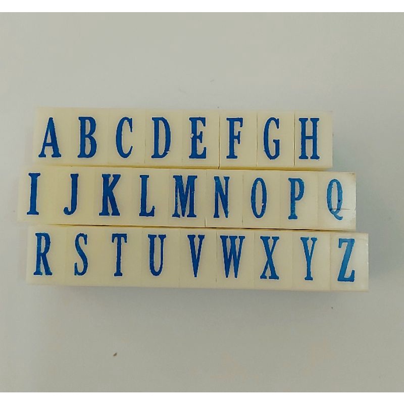 

Stempel Huruf Rakitan S2 Stempel Huruf Alpabet