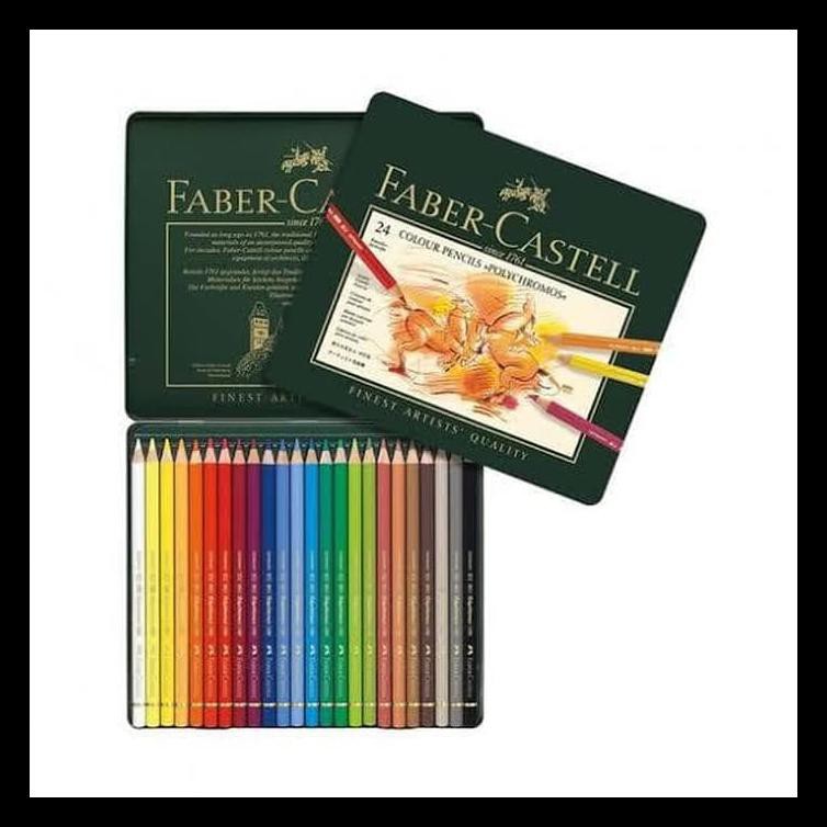 

Faber Castell Color Pencil Polychromos 24 Terlengkap