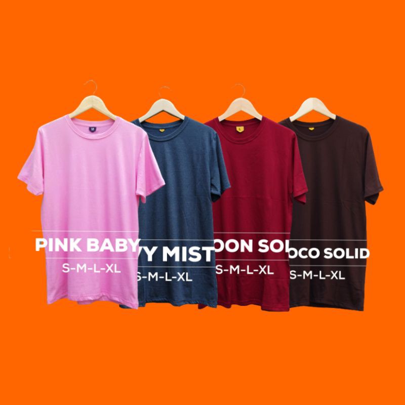 Kaos Polos Original Murah Unisex Cowok Cewek Langsung dari Pabrik