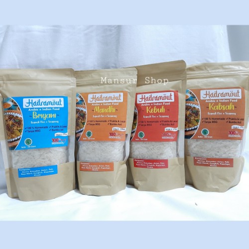 

Beras Nasi Basmati Hadramout Mix Bumbu 350gr
