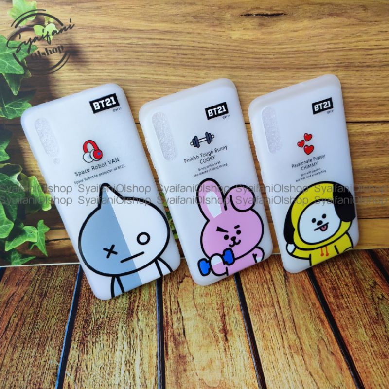 Case Samsung A50 (SM-A505) / A50s (SM-A507) / Galaxy A50 / A50s Softcase Karakter BT21 lucu