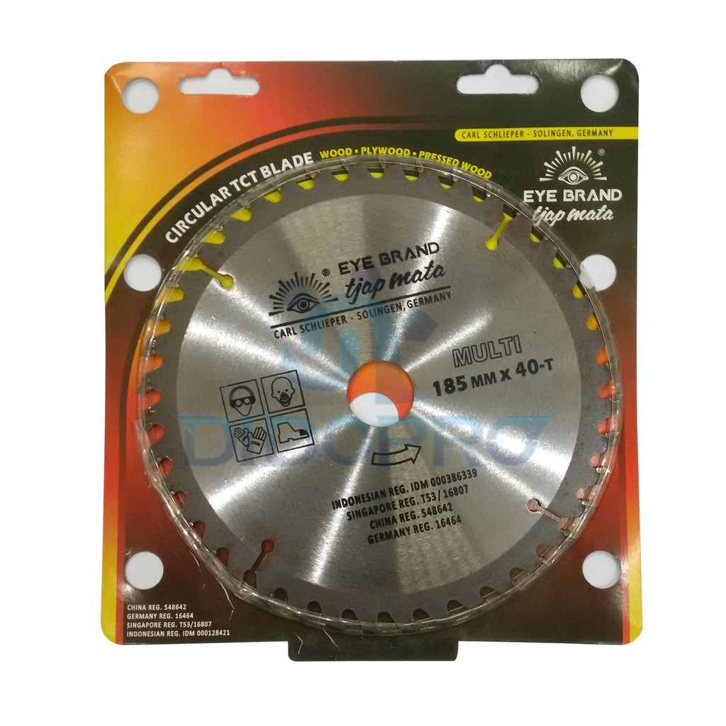 MATA GERGAJI CIRCULAR / CIRCULAR TCT BLADE 185 MM TJAP MATA MULTI 40-T