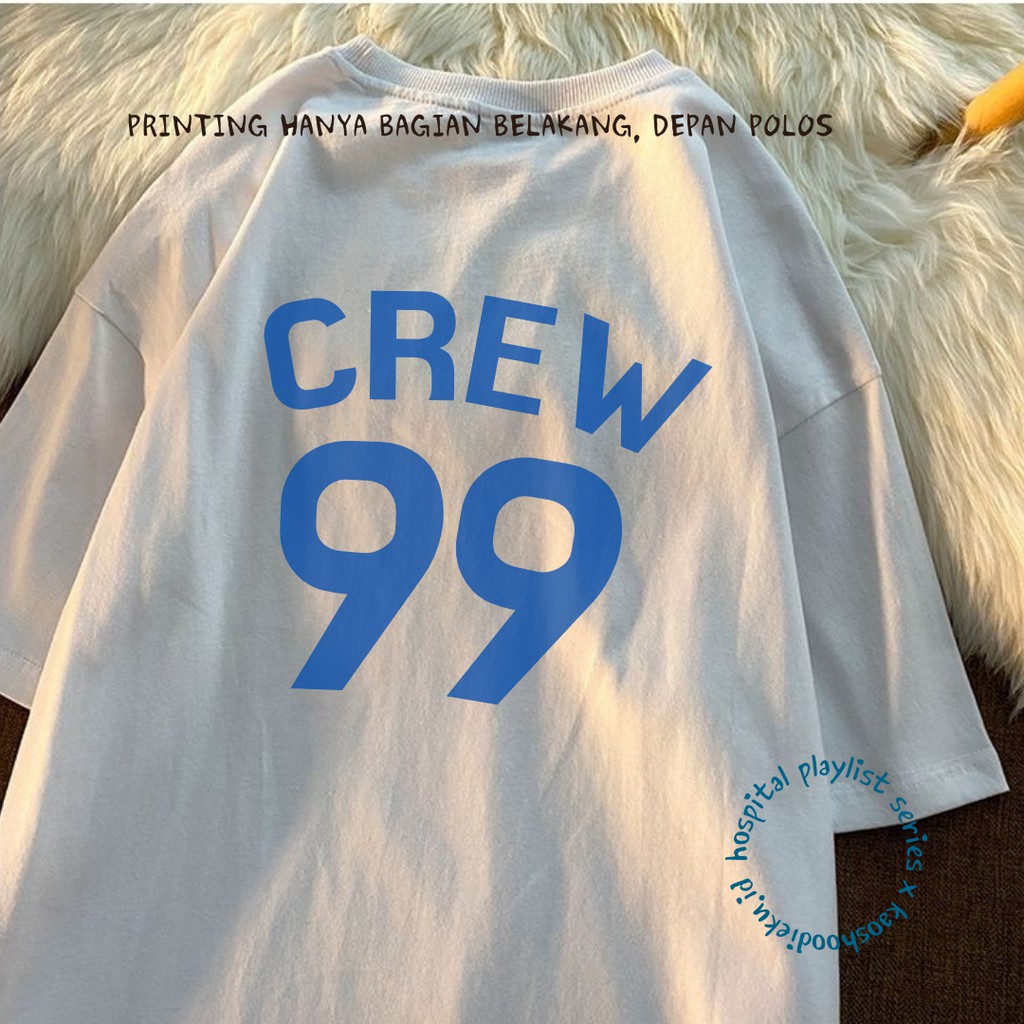 Kaos Hospital Playlist YULJE CREW 99 Tshirt Korean Kpop Kdrama Jo Jung Suk Unisex S-XXL COD By Kaosh