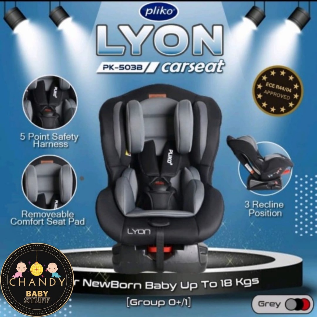 BABY CARSEAT  KURSI DUDUKAN MOBIL BAYI PLIKO LYON  PK503B