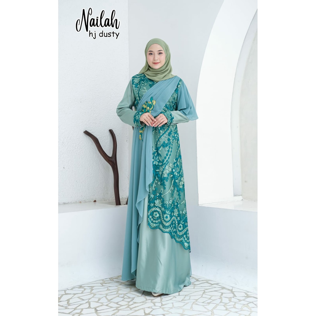 GAMIS PESTA KONDANGAN NIKAHAN NAILAH KEBAYA LAMARAN