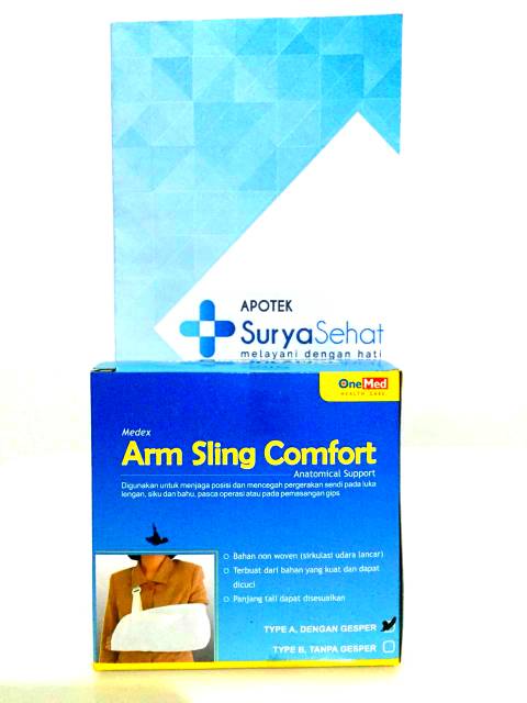 Arm Sling Comfort Sakamed/ Onemed - Penyangga lengan - Gendongan siku