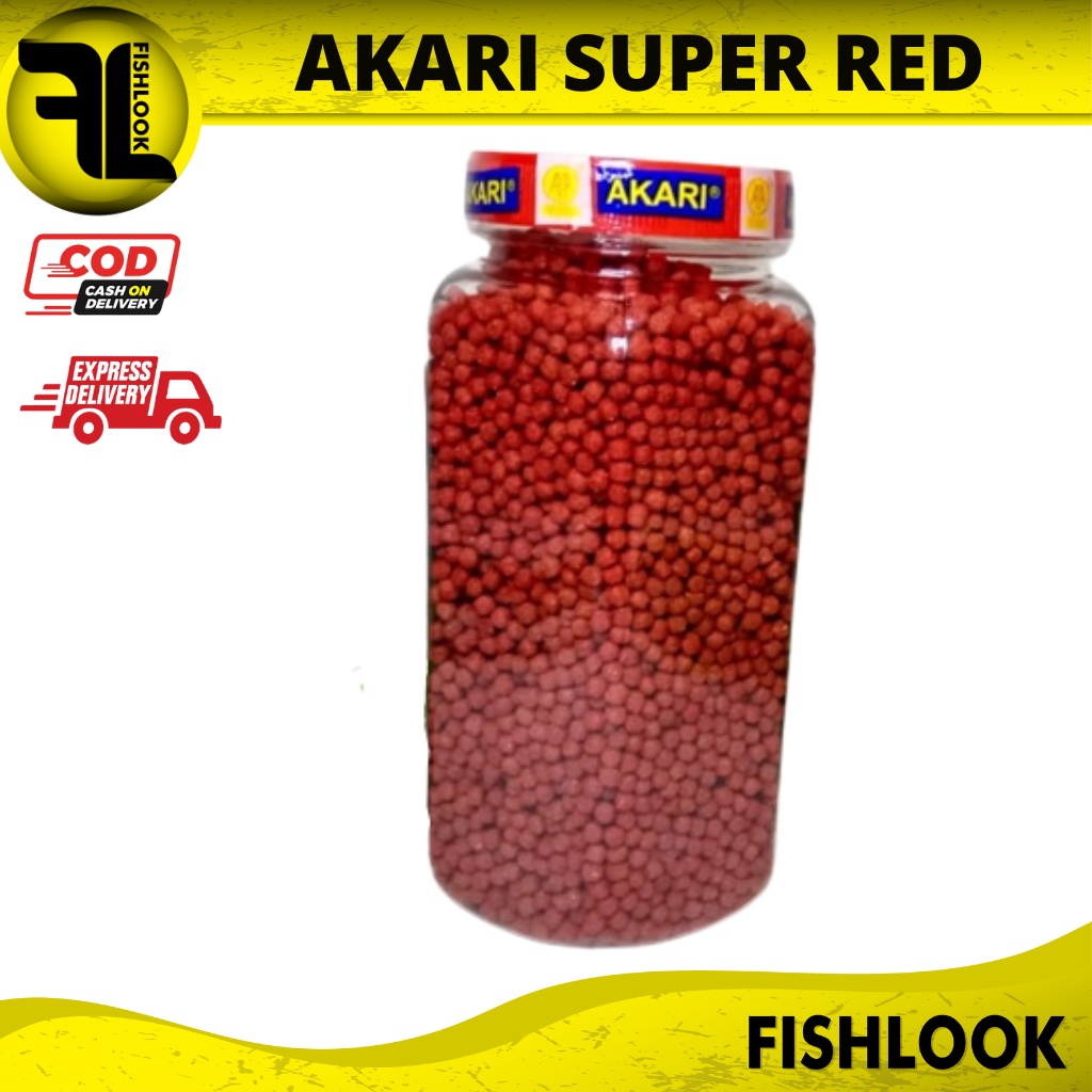 AKARI SUPER RED PAKAN IKAN KOI / MAKANAN IKAN / PELET IKAN KOI