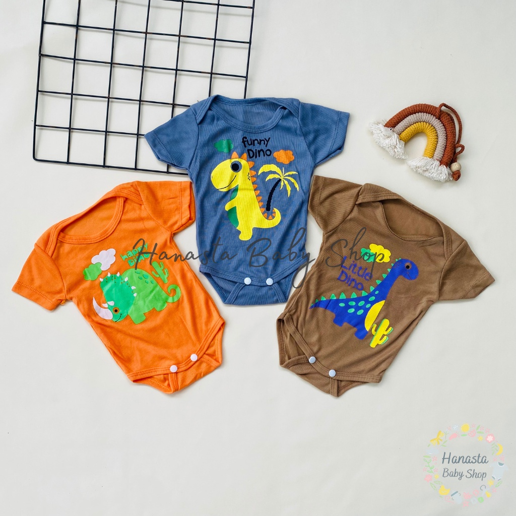 Jumper Bayi RIB Warna Sablon Animal