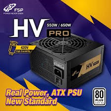 PSU FSP HV PRO 650W 80 Plus