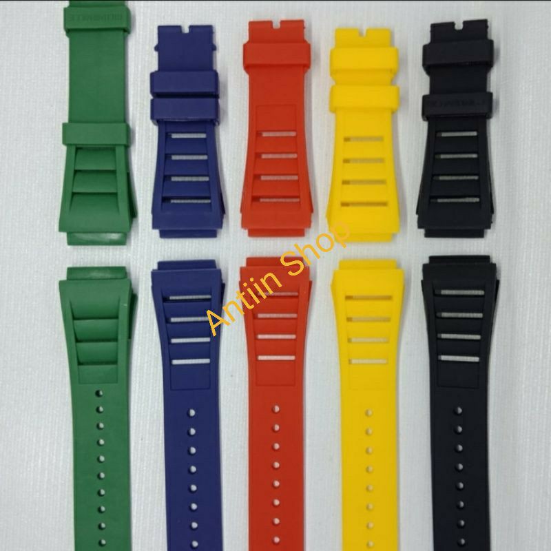 Tali Jam Tangan RM Richard Mile - Tersedia Banyak Warna Pilihan - Tali Jam Tangan RM Richard Mile