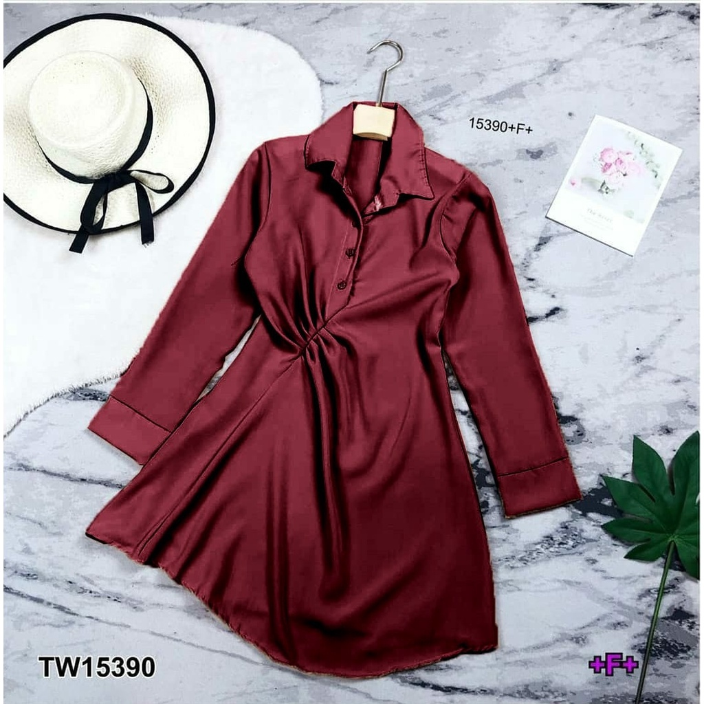 FWG - MINIDRESS MIKA / DRESS WANITA / BAJU DRESS WANITA KOREA / DRES / BAJU DRESS SEKSI