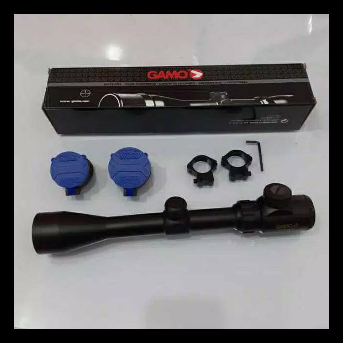 TERLARIS TELESKOP TELESCOPE GAMO 3-9X40 RGB TUTUP FLIP