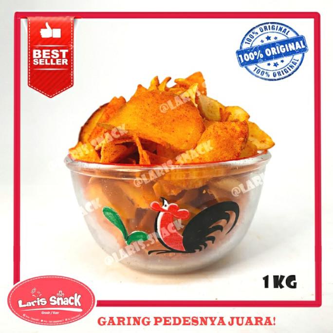 

Termurah Keripik Pedas Maici Gurih Renyah Snack Kiloan 1000Gr