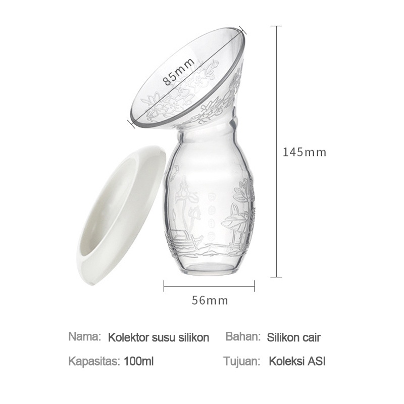 Single breast pump portable/BPA Free/Pompa asi manual/Silicone breast pump  L270