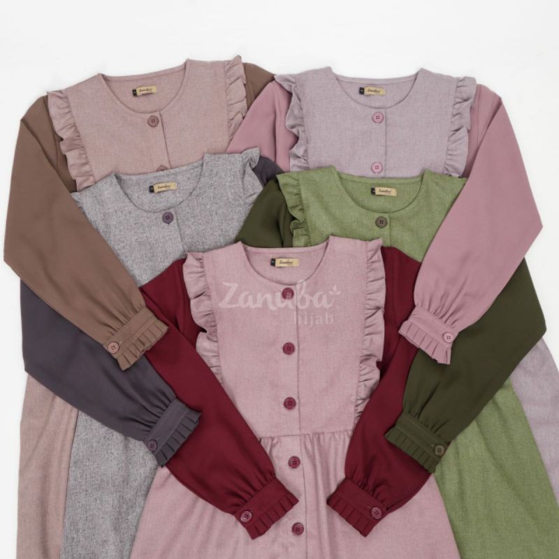 GSK 37 ZANUBA HIJAB / GAMIS SET KOMBINASI