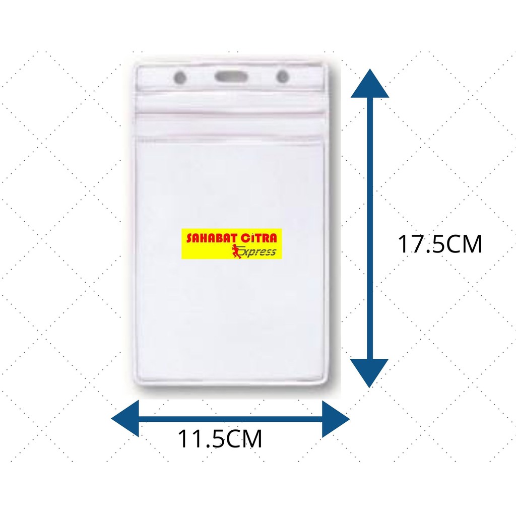 

PLASTIK NAME CARD 17.5X11.5CM PCS 胶证卡