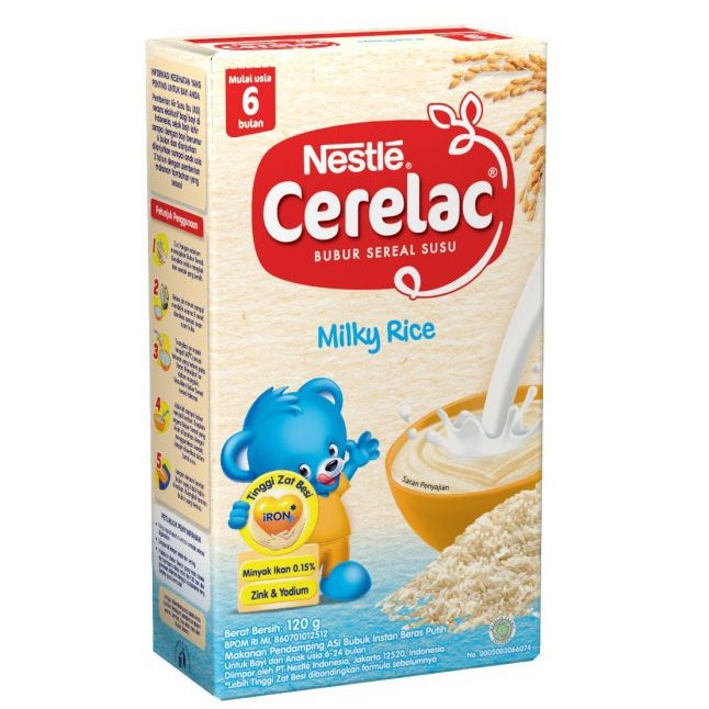 NESTLE CERELAC MILKY RICE 120gr